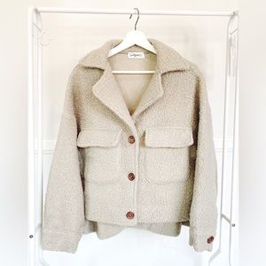 CJLA Lewis Jacket, small, beige